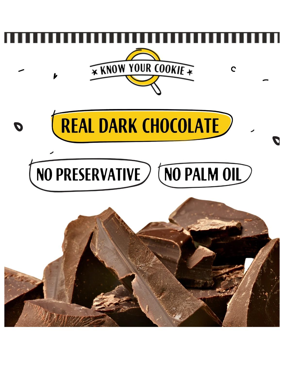 Baker’s Dozen Dark Chocolate Cookies - 100 G [ Pack of 2 ]