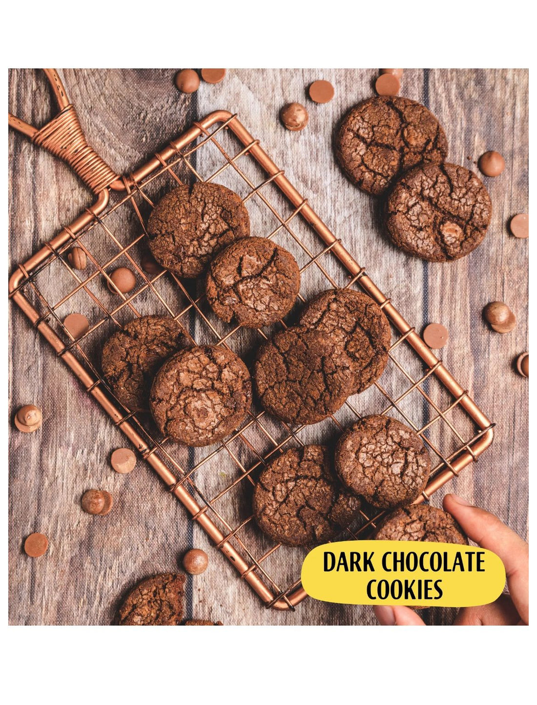 Baker’s Dozen Dark Chocolate Cookies - 100 G [ Pack of 2 ]