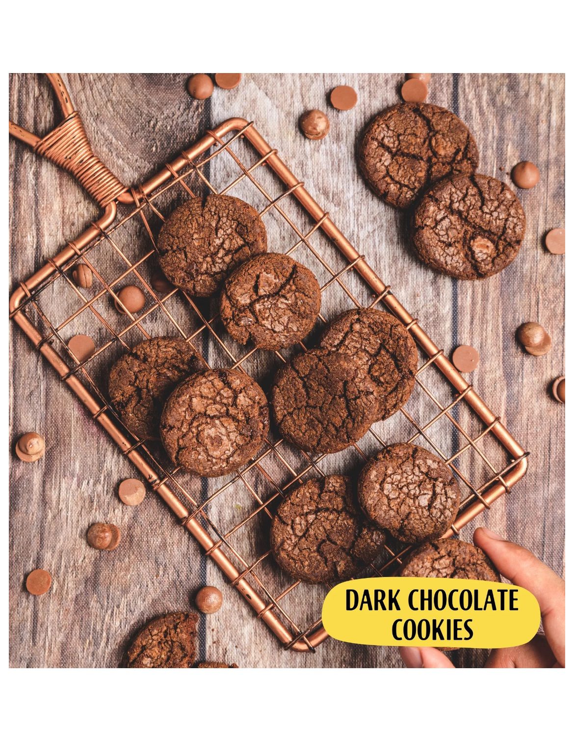 Baker’s Dozen Dark Chocolate Cookies - 100 G [ Pack of 2 ]