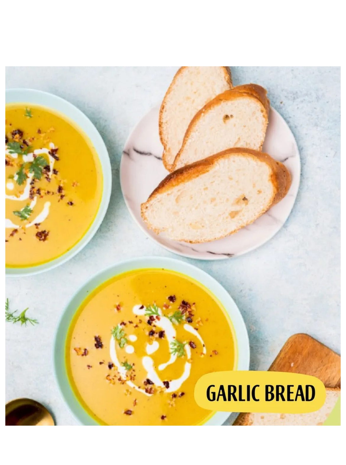 Baker's Dozen Zero Maida Garlic Bread - 160g