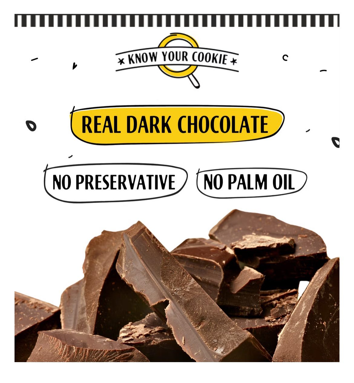 Baker’s Dozen Dark Chocolate Cookies - 200 G
