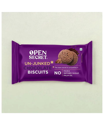 Open Secret Zero Maida Chocolate Millet Biscuit - 40G [ pack of 2 ]