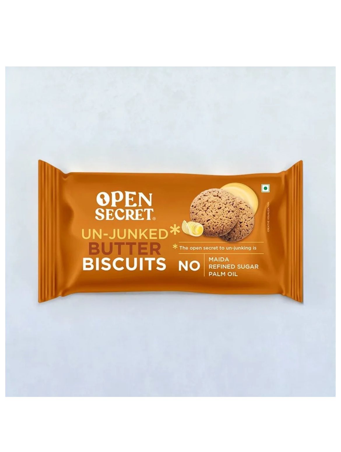 Open Secret Zero Maida Butter Millet Biscuits- 40g [ pack of 2 ]