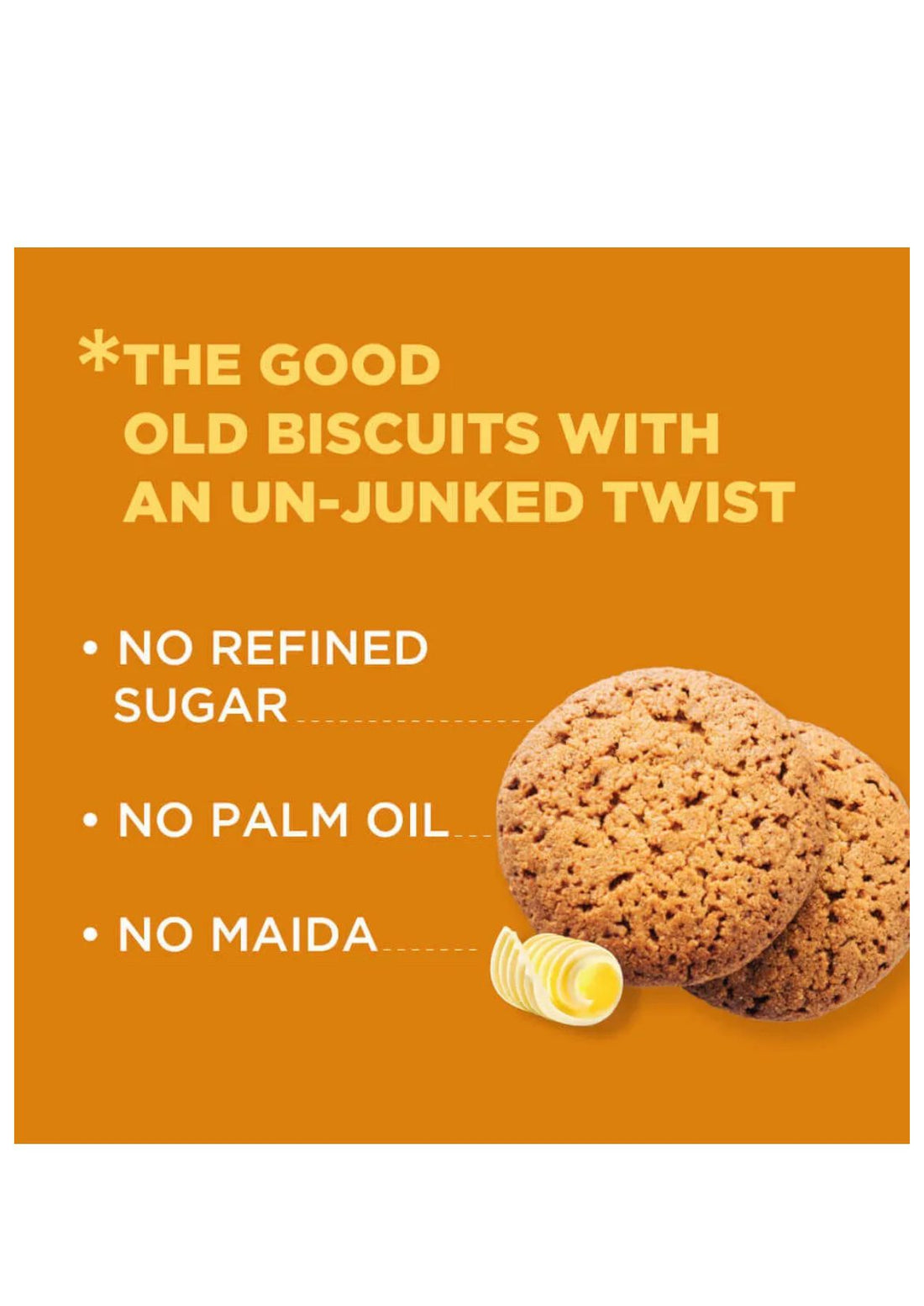 Open Secret Zero Maida Butter Millet Biscuits- 40g [ pack of 2 ]