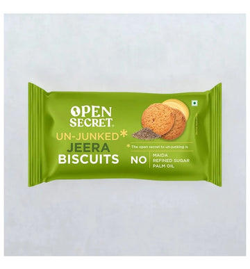 Open Secret Zero Maida Jeera Millet Biscuits-40g [pack of 2 ]