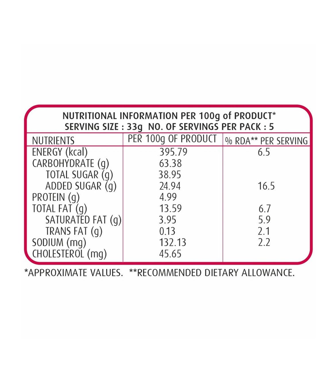 Winkies Swiss Roll -  Cream and Real Strawberry Jam - 165 G