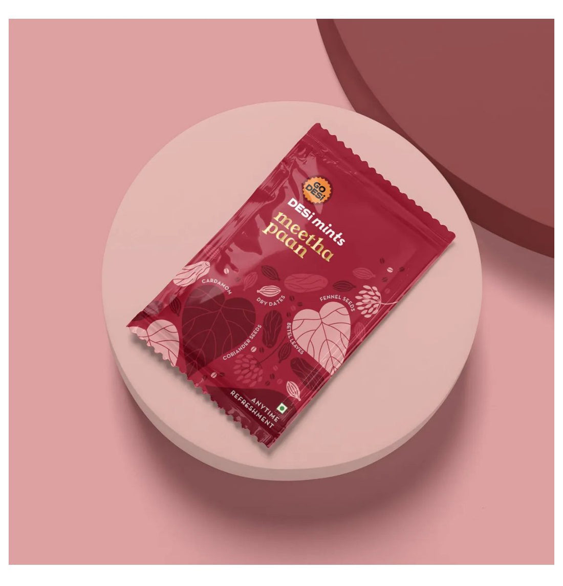 Go Desi Meetha Pan 12 pcs -60 G