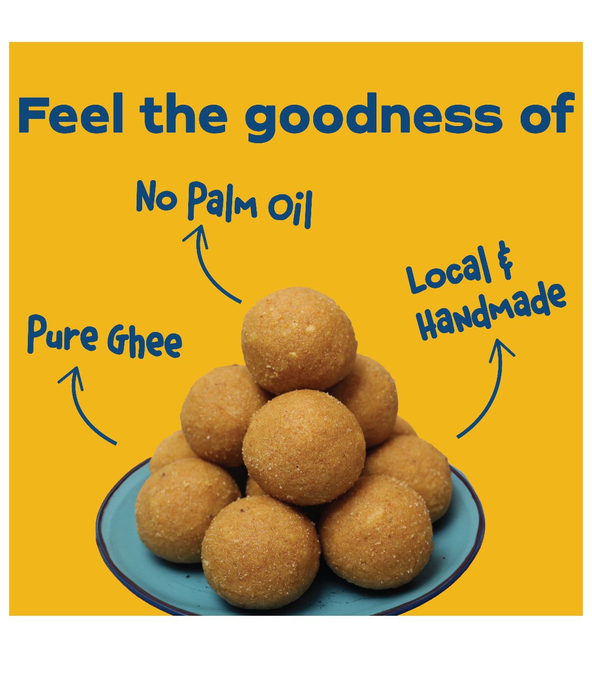 Go Desi Besan Ladoo - 200G