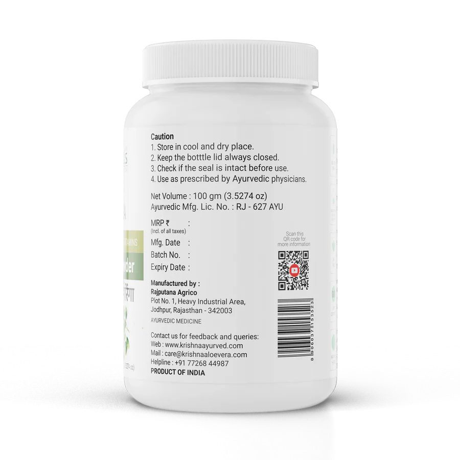 Krishna’s Herbal &amp; Ayurveda MORINGA Powder - 100g
