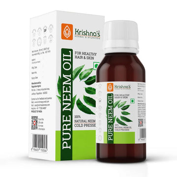 Krishna’s Herbal &amp; Ayurveda 
PURE NEEM OIL - 50ml