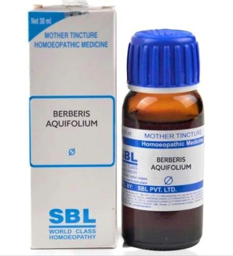 SBL Berberis Aquifolium Mother Tincture Q Drop - 30ml - Pack Of 2 Bottles