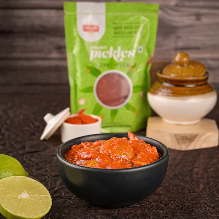 Vellanki Lime Pickle - With Garlic
