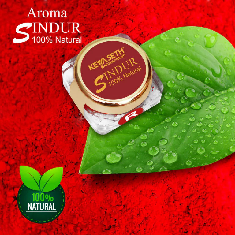 Keya Seth Aromatherapy 100% Natural Red Sindoor Powder – 3g