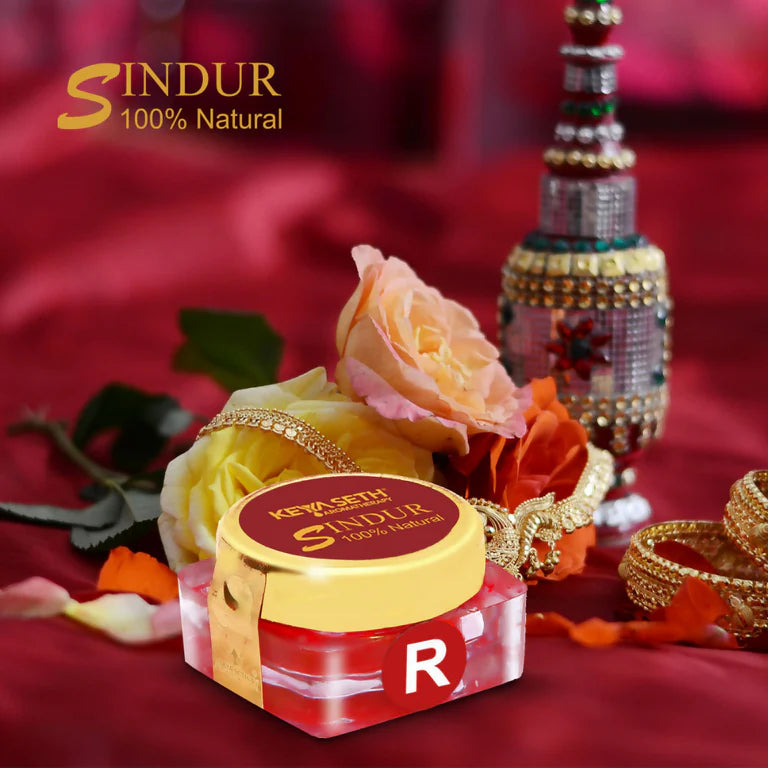 Keya Seth Aromatherapy 100% Natural Red Sindoor Powder – 3g