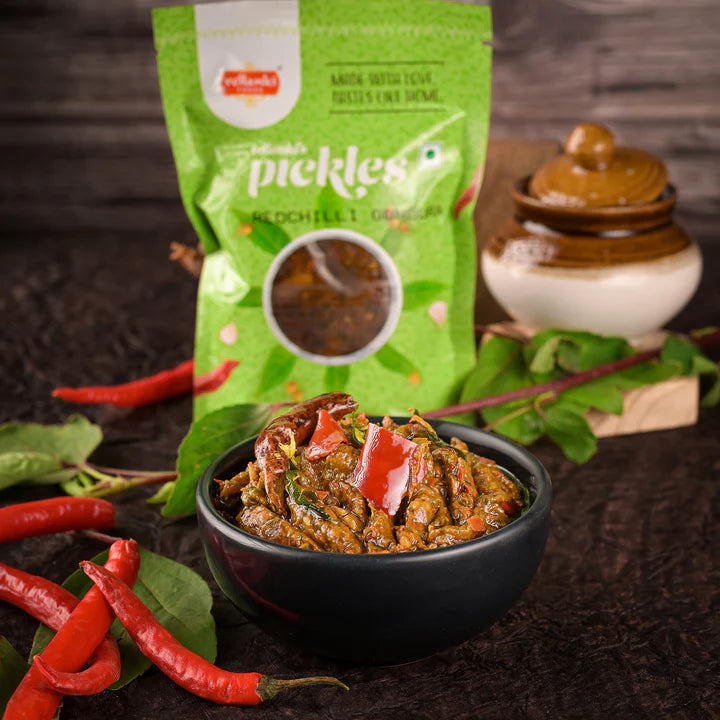 Vellanki Red Chilli Gongura - With Garlic