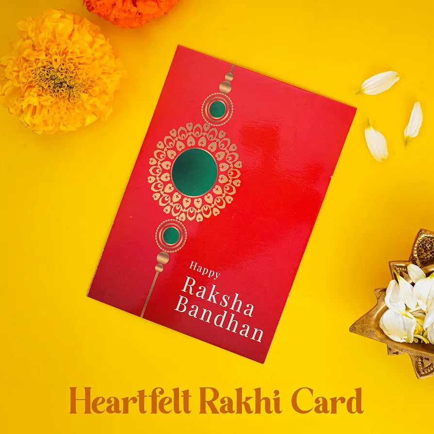 Eat Anytime - Prem Ka Pitaara | Bhaiya Bhabhi Rakhi Hamper with Gifts | 16 Items