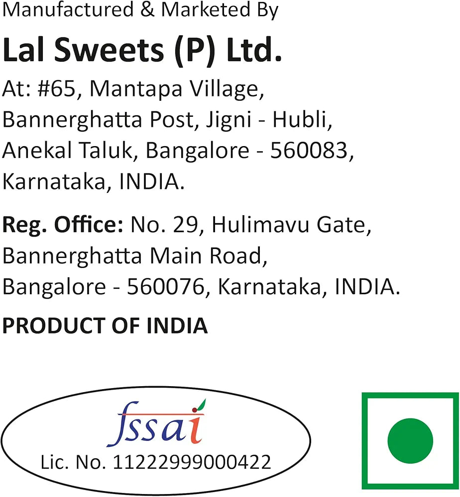 Lal Sweets Kesar Modak 200g x 2 Packs || Ganesha Chaturthi Special || Indian Sweets || Kesar