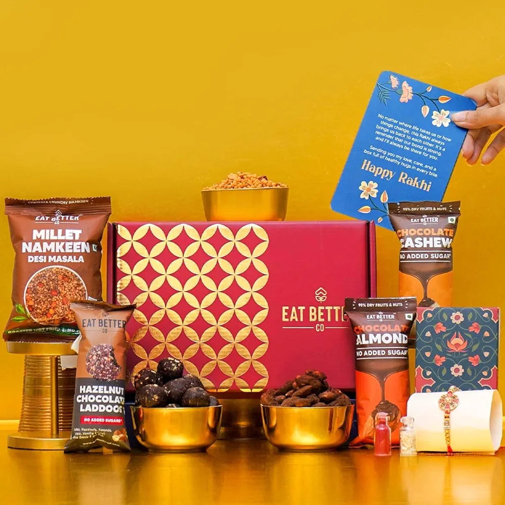 Anmol Rakhi Gift Hamper - 7 Items Combo Pack