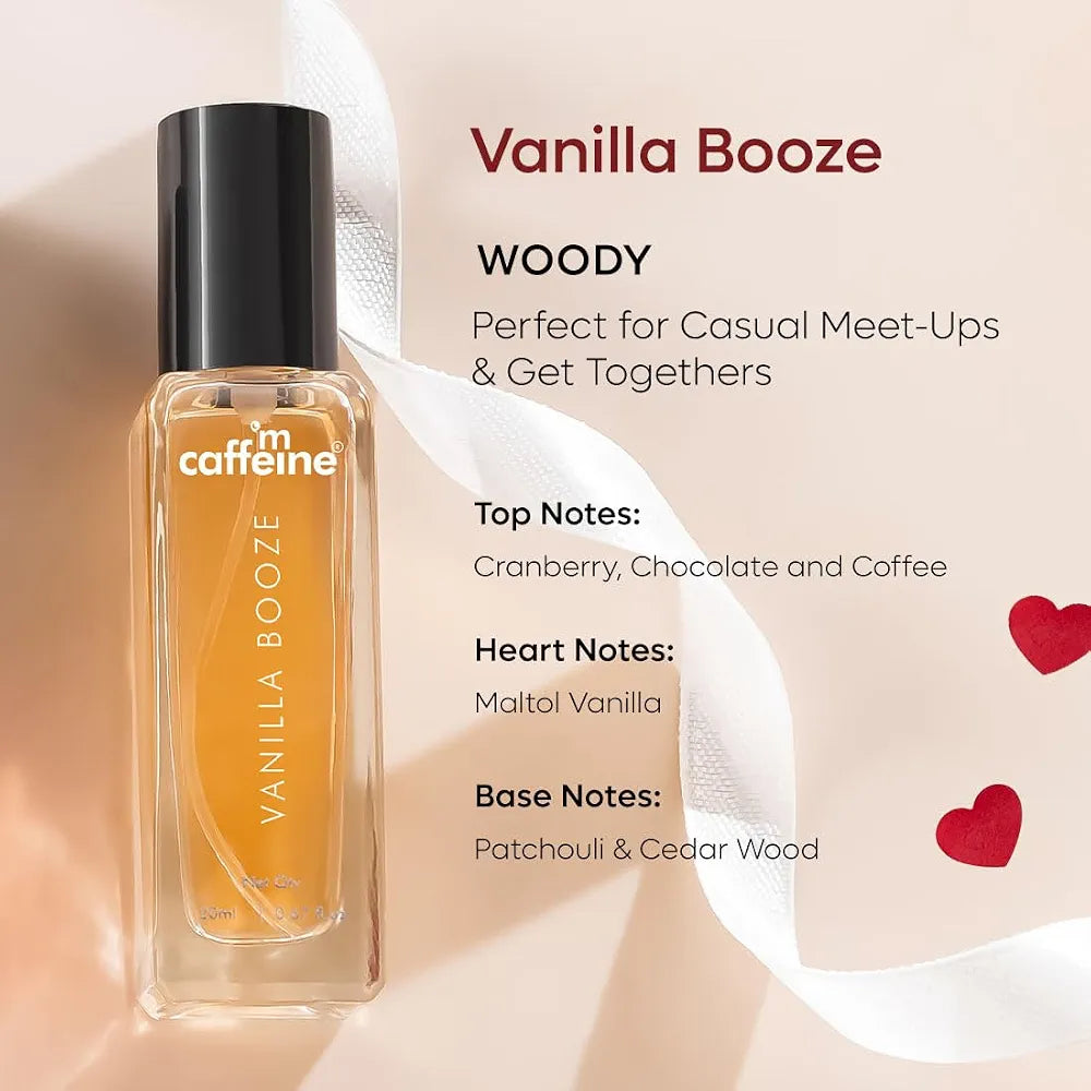Mcaffeine Set for Women & Men | Premium Fragrances - 20ml x 4