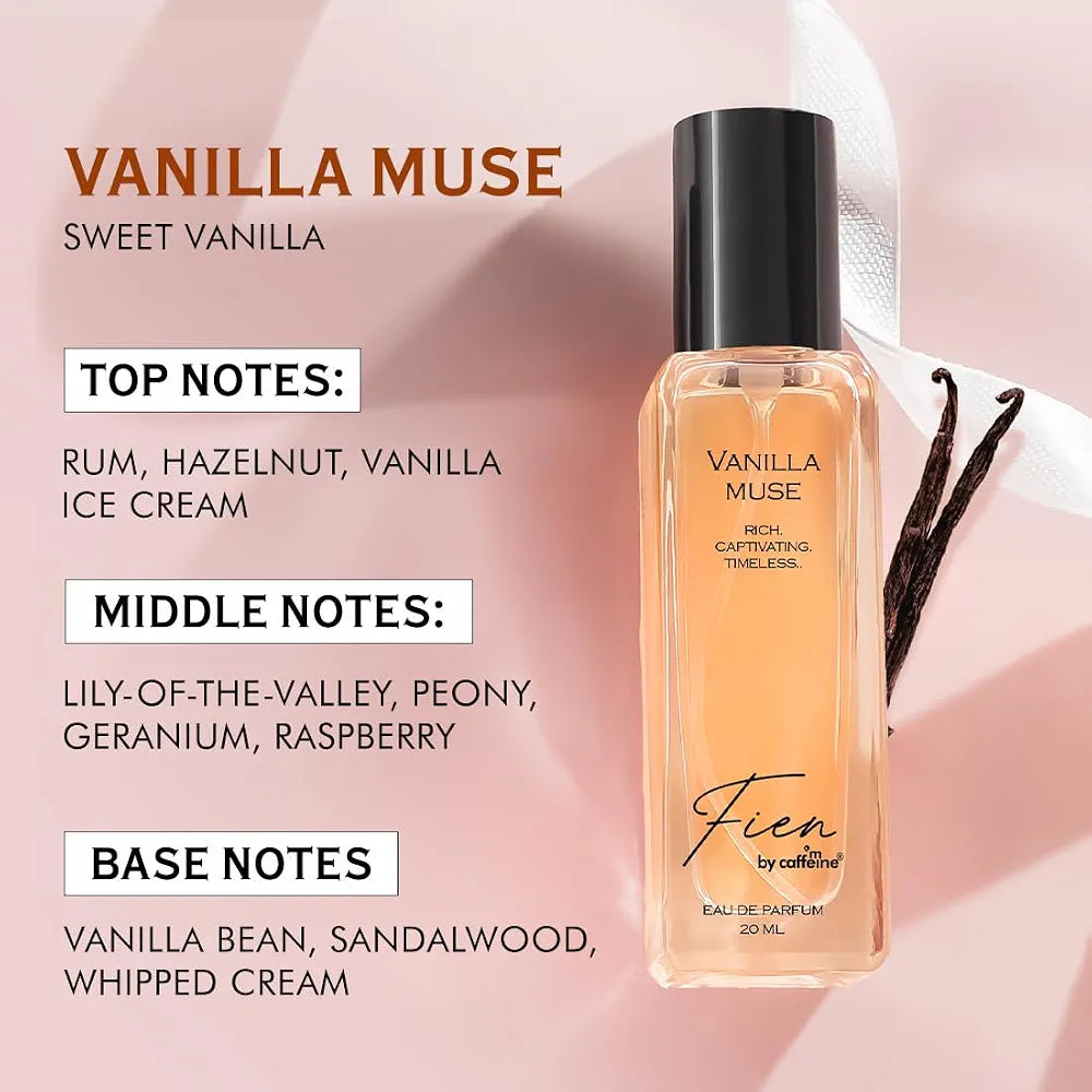 FIEN by mCaffeine Rush Perfume Gift Kit Set for Women & Men