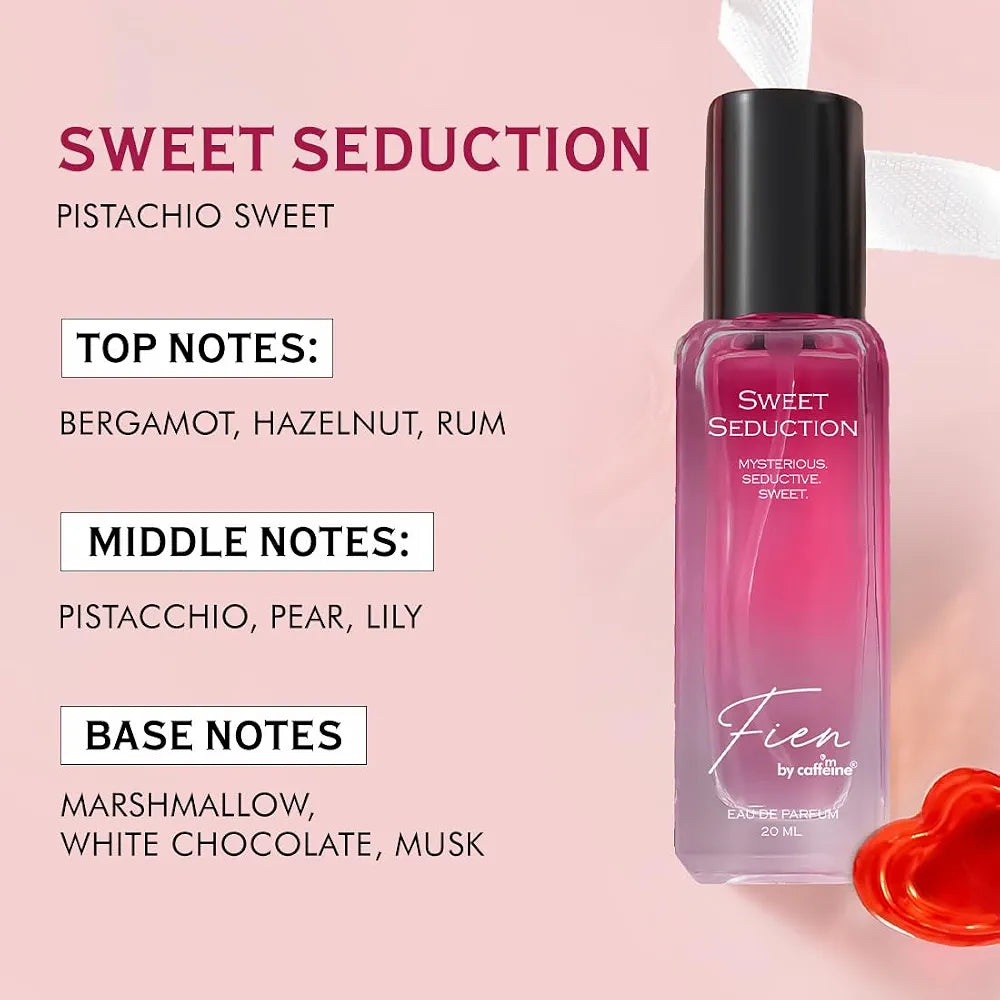 FIEN by mCaffeine Rush Perfume Gift Kit Set for Women & Men