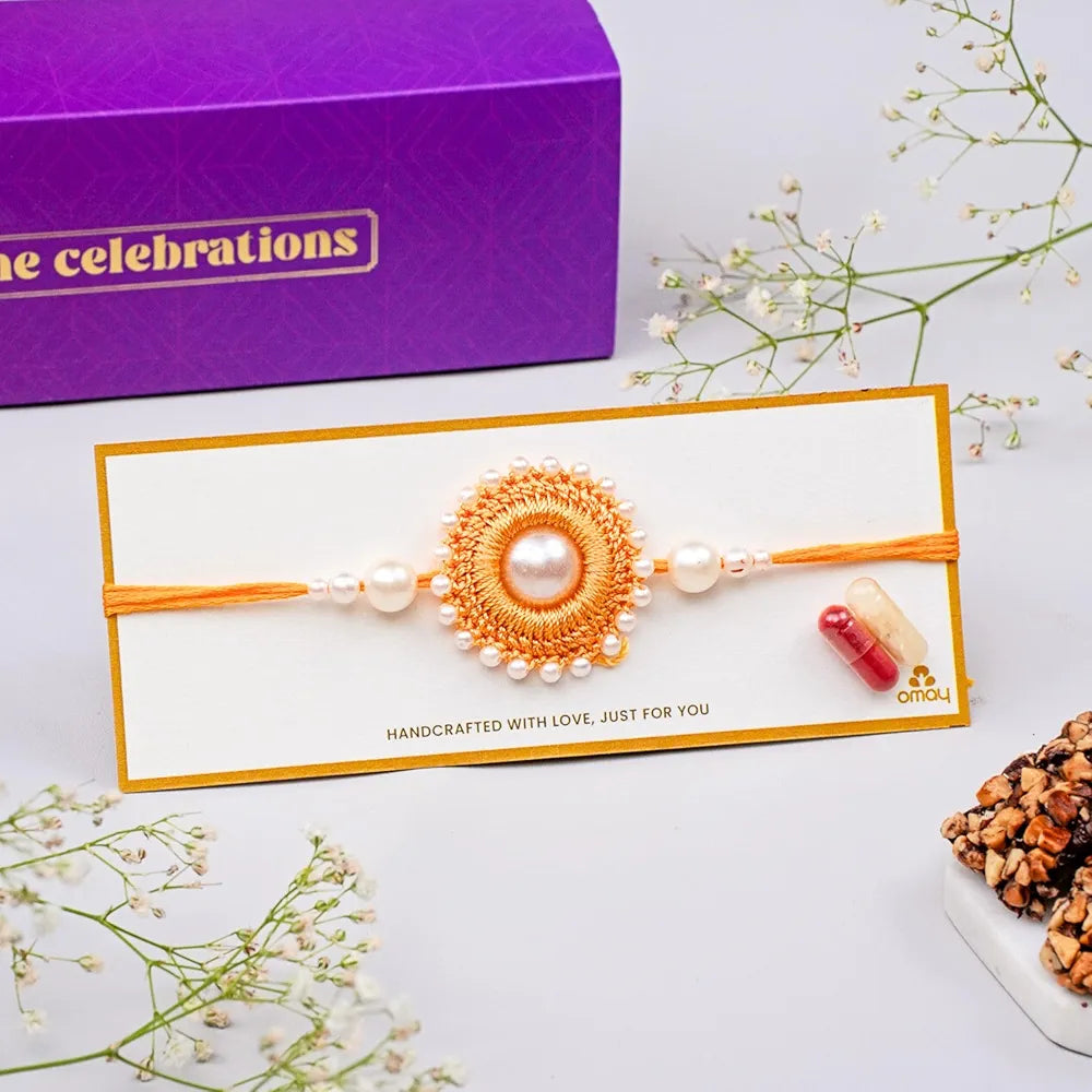 Omay Foods 8 Pcs_Healthy Indulgence Rakhi Gift Box