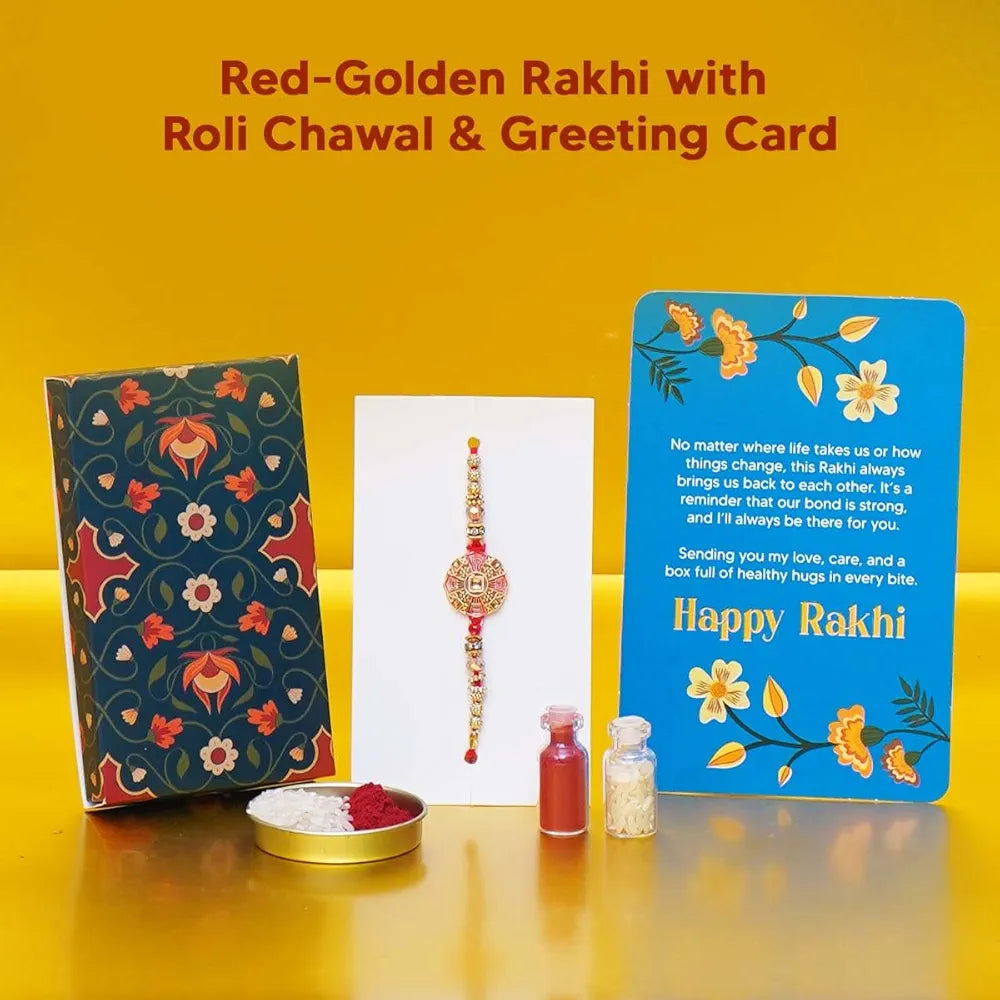 Anmol Rakhi Gift Hamper - 7 Items Combo Pack