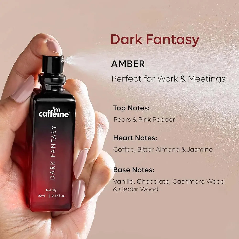 Mcaffeine Set for Women & Men | Premium Fragrances - 20ml x 4