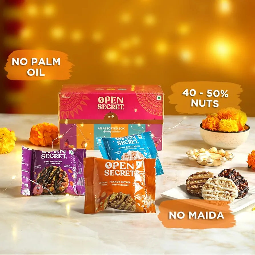 Open Secret Rakhi Set for Brother-Combo of 11