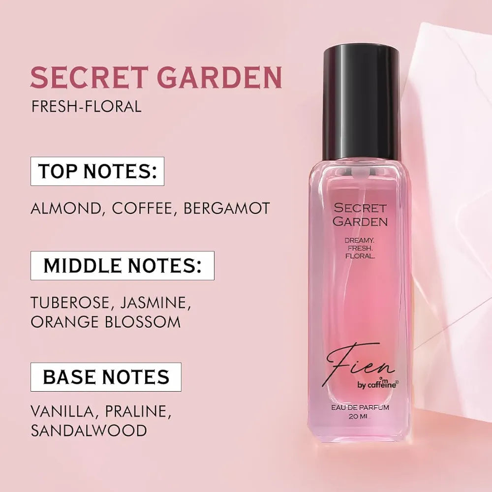 FIEN by mCaffeine Rush Perfume Gift Kit Set for Women & Men