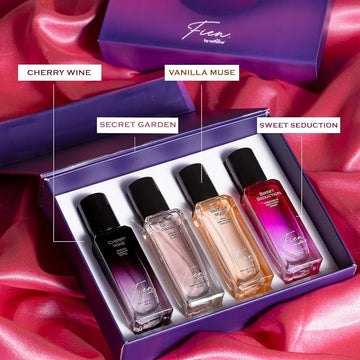 FIEN by mCaffeine Rush Perfume Gift Kit Set for Women & Men
