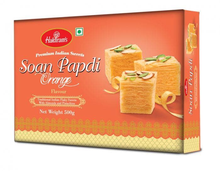 Haldiram's Soan Papdi Orange -500 gm