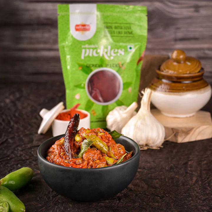 Vellanki Tindoora Pickle (Donda Kaya Pickles) - With Garlic
