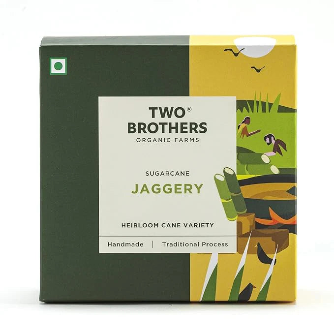Two Brothers Organic Farms Jaggery Block - 900 G