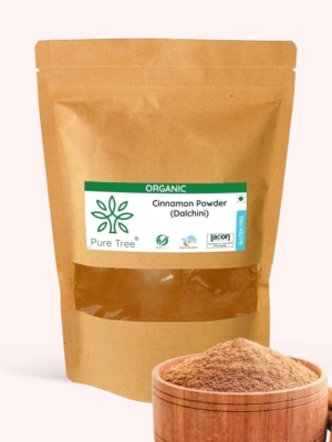 Pure Tree Certified Organic Dalchini Powder | 100 Gm |
