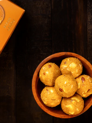 Almond House Besan Laddu [MAP] - 475 Grams