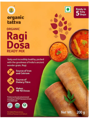 Organic Tattva Instant Ragi Dosa Mix- 200gms