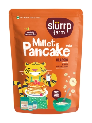 Slurrp Farm Classic Millet Pancake Mix, 150G