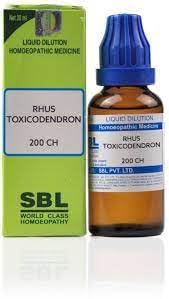SBL RHUS TOX 200CH SET OF 4