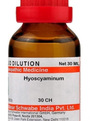 Dr Willmar Schwabe India Hyoscyaminum Dilution - 30 CH |HYSC130F|