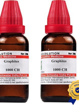 Dr Willmar Schwabe India Graphites Dilution - 1000 CH |GRAP160F|