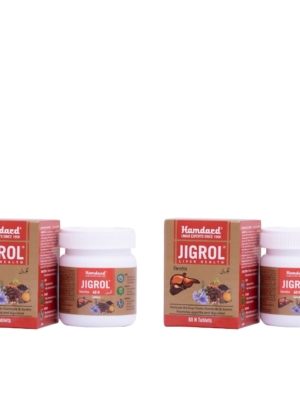 Hamdard Jigrol Herbal Remedy | 60 Tablet | Supports Liver and Digestive Health