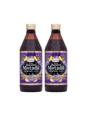 Hamdard Sharbat Bazoori Motadil | 500 ML | Pack of 2