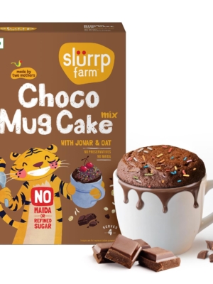 Slurrp Farm NO Maida Choco Mug Cake Mix - 280 G