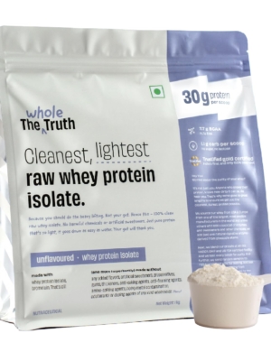 The Whole Truth Whey Protein Isolate Unflavoured |1 kg