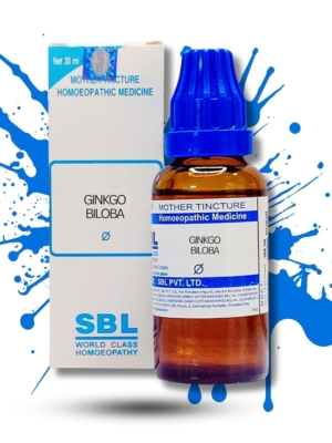 SBL Ginkgo biloba mother tincture q || Pack of 2(30mlx2) || Sold By Junsu®