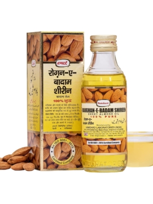 Hamdard RAUGHAN-E-BADAM SHIREEN Sweet Almond Oil for Body, Skin & Hair | 100ml