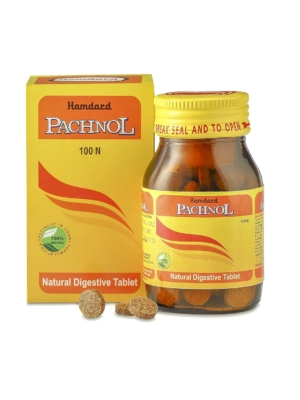 Hamdard Pachnol (Pack of 2)-100 Tablet-For Acidity & Gas Relief