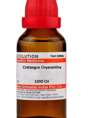 Dr Willmar Schwabe India Crataegus Oxyacantha Dilution - 1000 CH |CRAT160F|