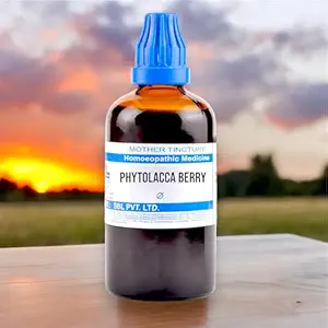 SBL Phytolacca Berry Q 100ml - BIG_SIZE BOTTLE - Homeopathic Mother Tincture